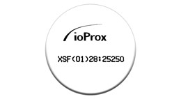 ioprox self adhesive round tag
