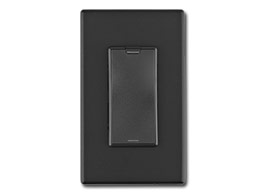 Black Automated light switch