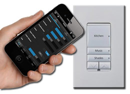 smartphone home light switch control