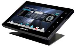 crestron touch panel