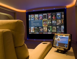 automated home theatre