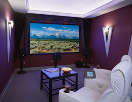 crestron home theatre design