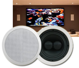 automated home theatre inwall speaker
