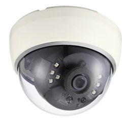 infrared fixed dome security camera
