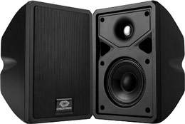 whole house audio entertainment black speaker