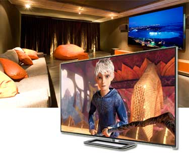 home theatre lcd presentation display