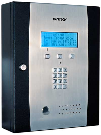 kantech door phone intercom access control